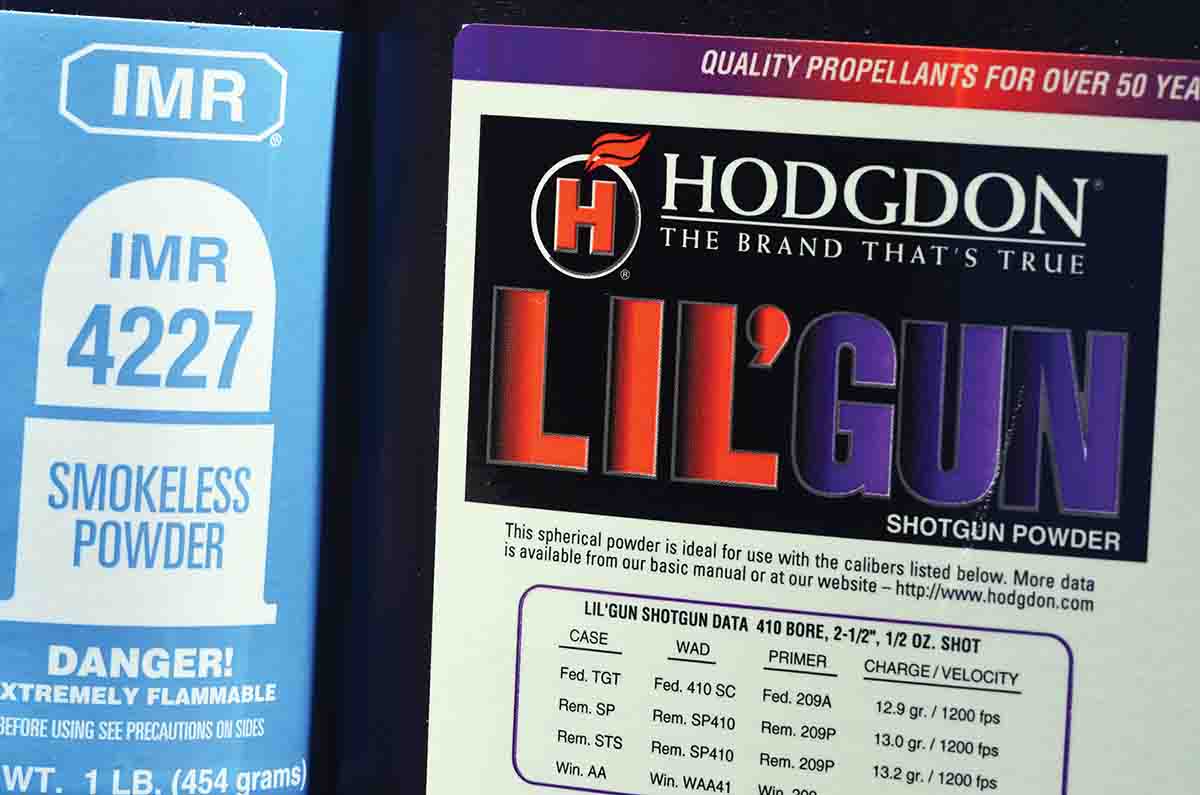 The best powders Terry found were the venerable IMR-4227 and the newer Lil’Gun. It seems that when one good component for the .32-20 is discontinued, another is introduced that allows it to carry on.